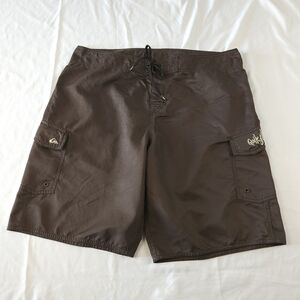 Quiksilver Brown Shorts Size 38